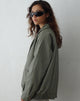 Image de la veste Cavita en PU gris