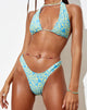 Image de la culotte de bikini Farida en cœur rétro