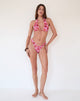 Image de la culotte de bikini Farida en rose orchidée