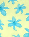 Fleur peinte jaune