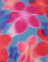  Fleur floue bleu et rose