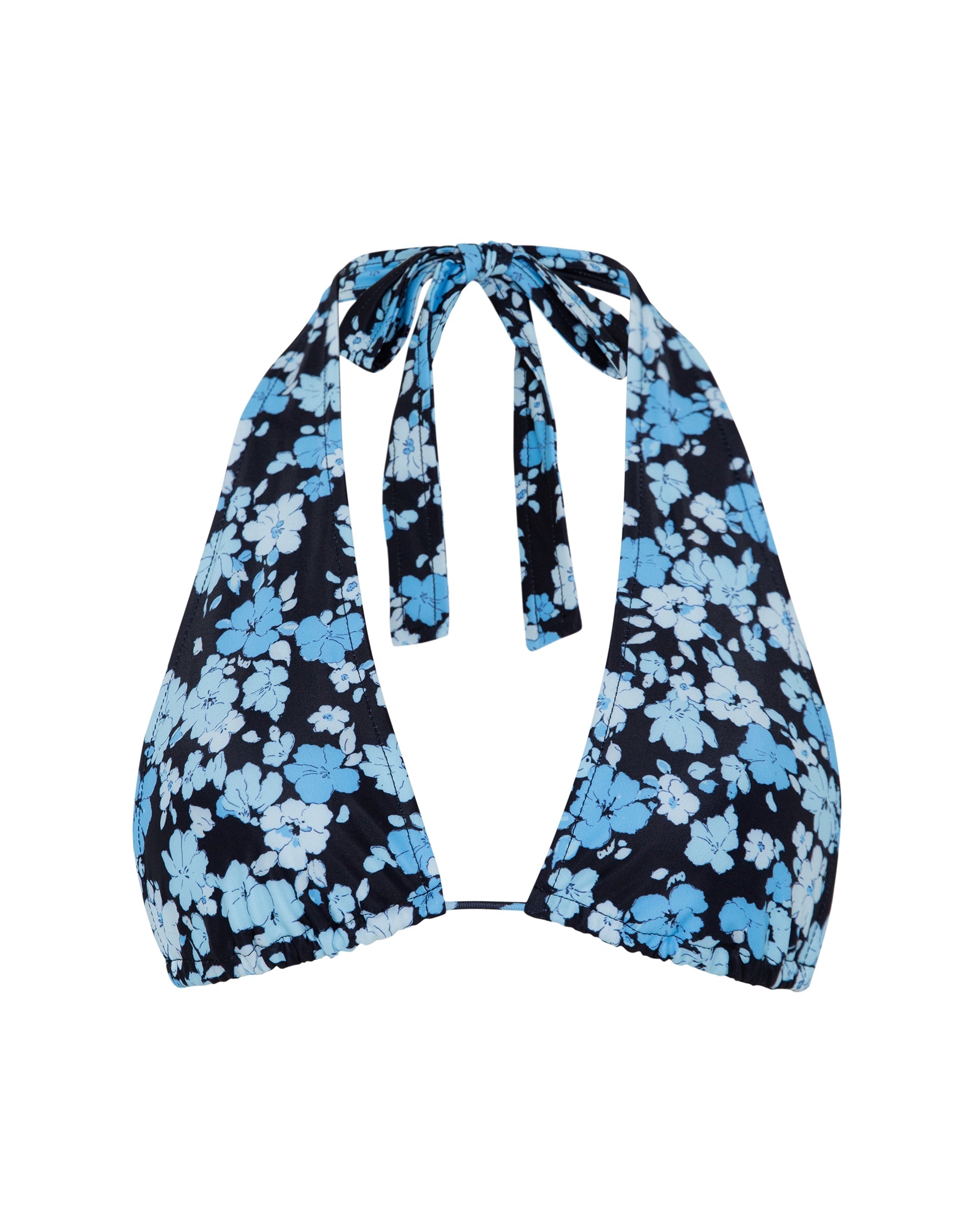 Image de Cerry Bikini Top in Pastel Blue Floral
