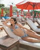 Image de Cerry Bikini Top in Pastel Blue Floral