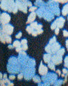 Floral bleu pastel