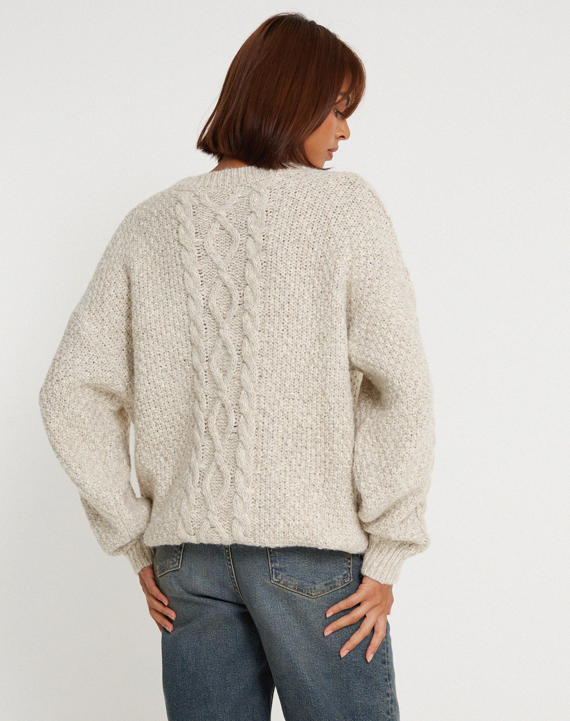 image de Chalih Jumper in Oatmeal