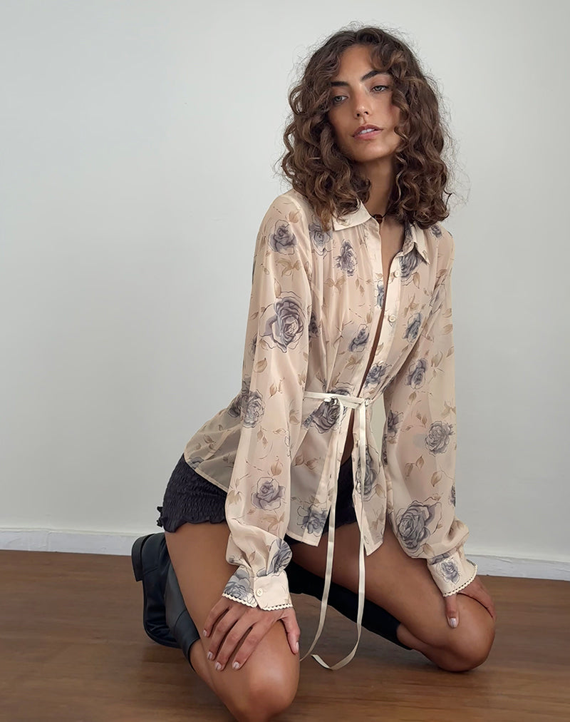 Image de la chemise Christabel en Wild Rose Blue