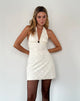 Image de Codami Mini robe dos nu en dentelle rose Ivoire
