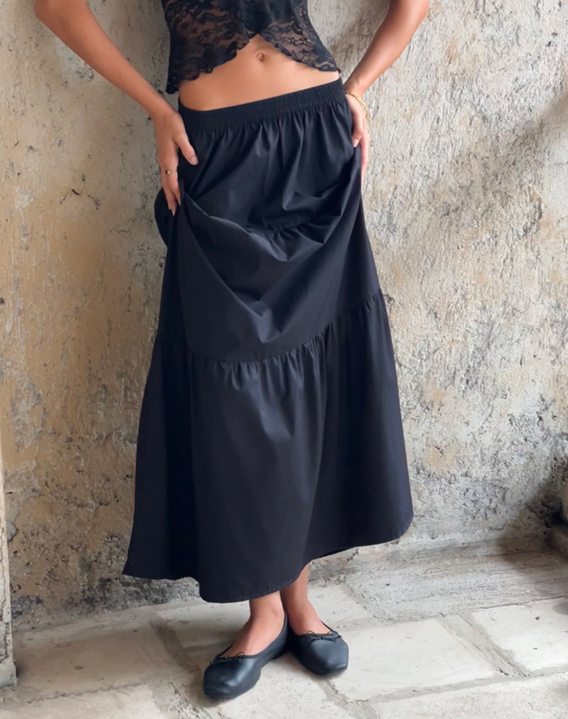 image de Remax Maxi Skirt in Black