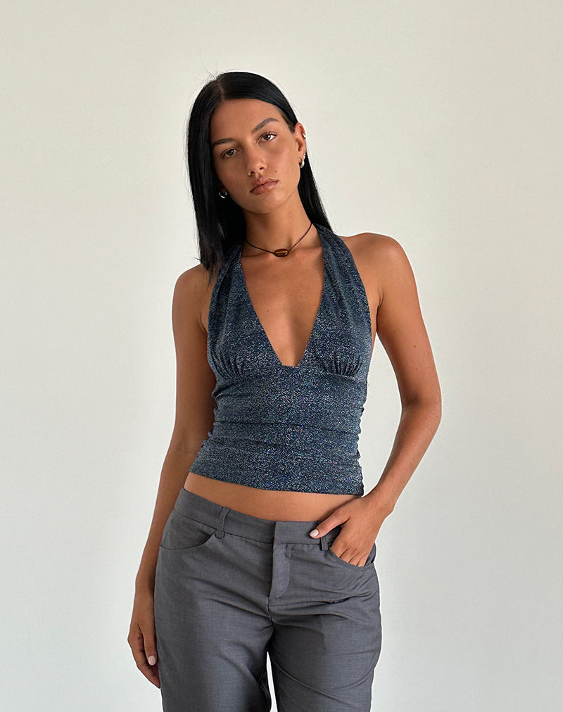 Image de Cosimo Halter Top in Midnight Shimmer