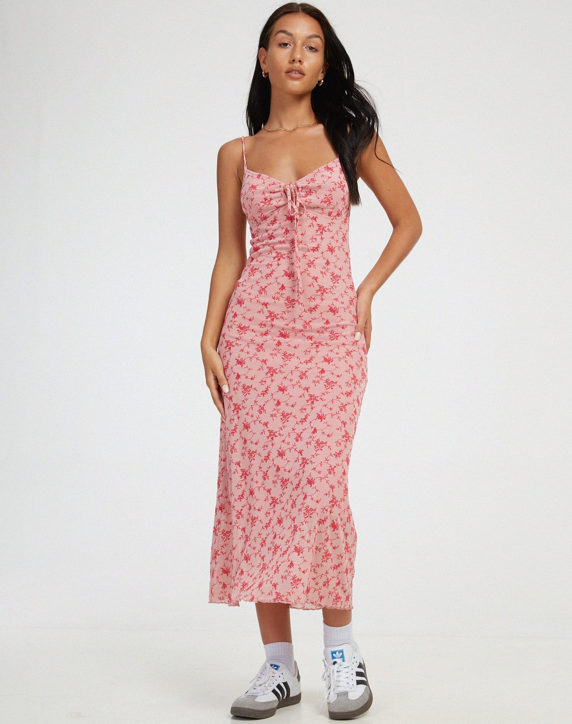 Image de Coya Maxi Dress in Love Bloom Pink Flock