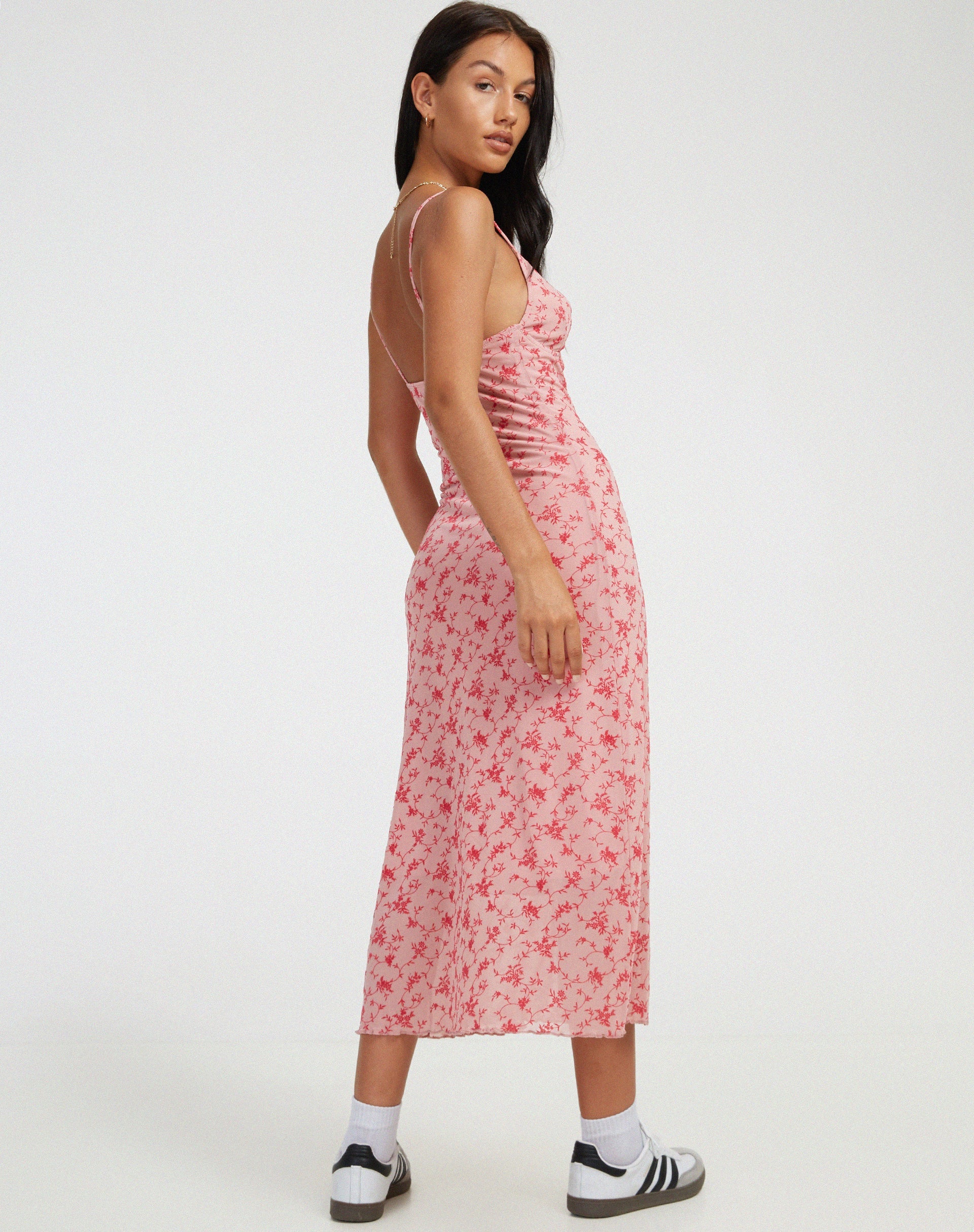 Image de Coya Maxi Dress in Love Bloom Pink Flock