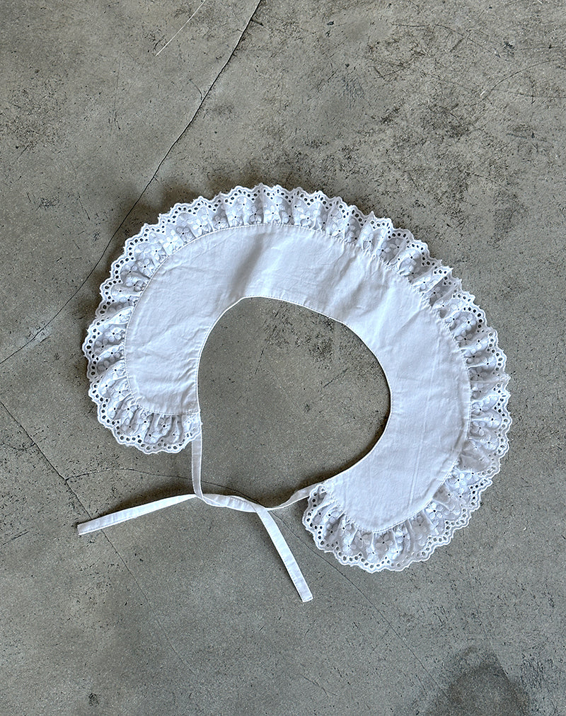 Image de Bossa Collar Top in White