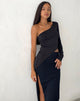 Image de Dania One Shoulder Top in Slinky Black