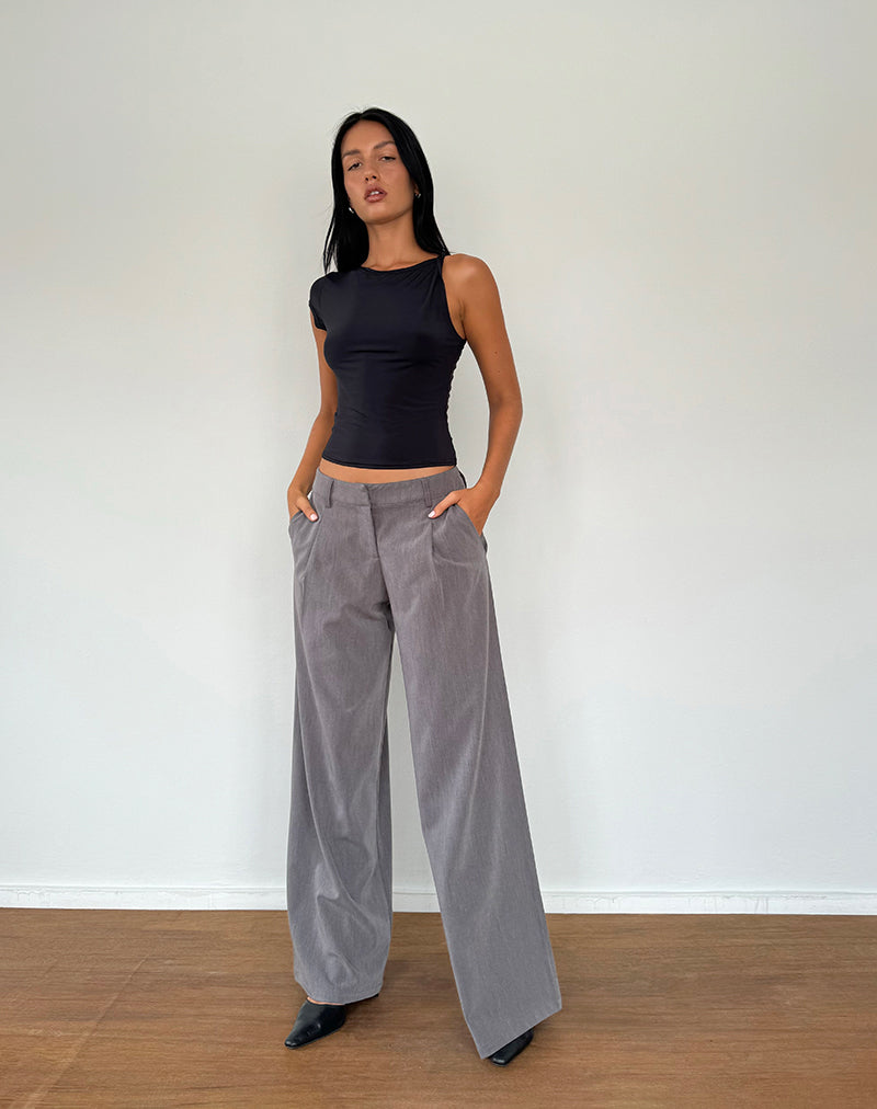 Image de Dannas Top asymétrique en noir