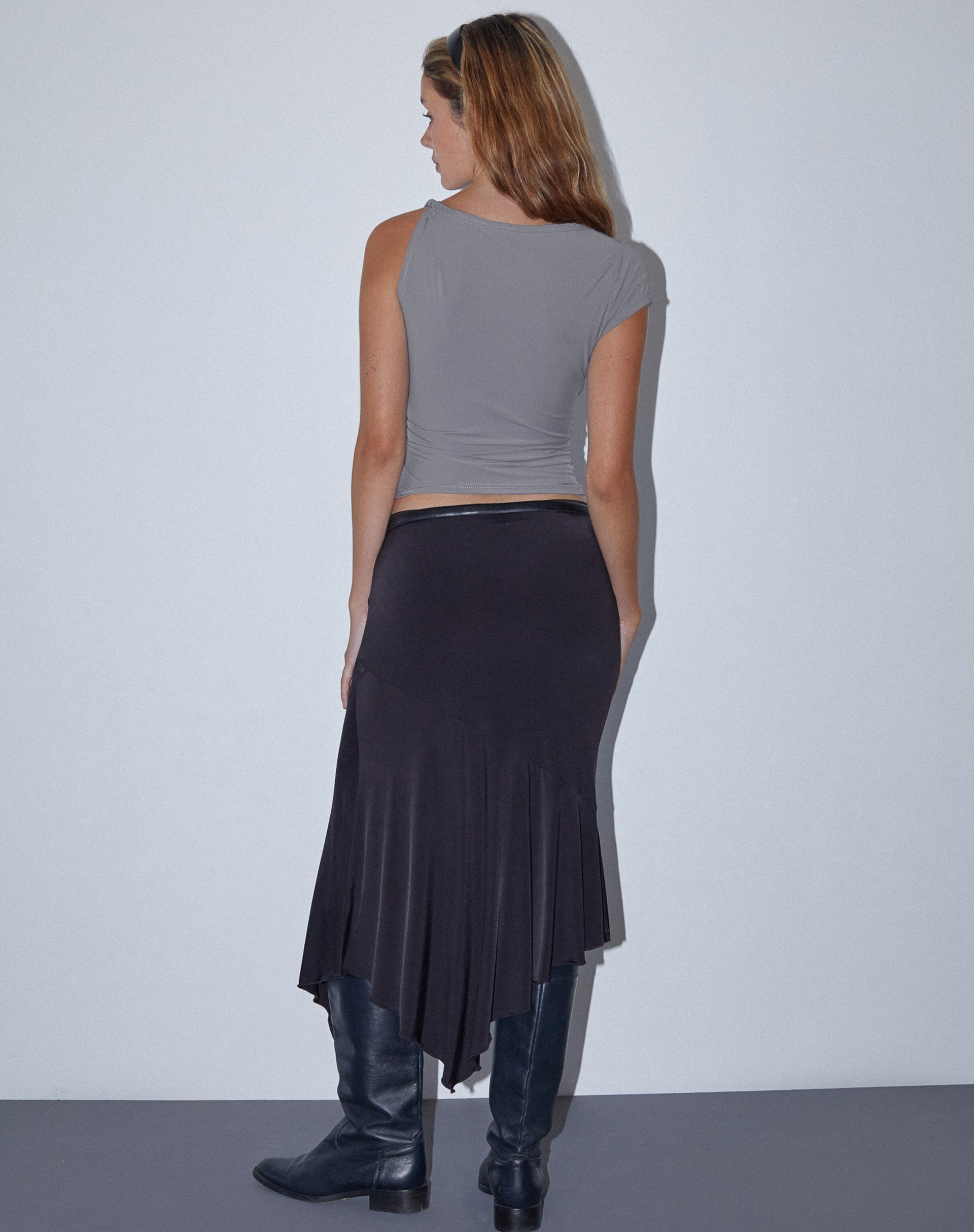 Image de Dannas Top asymétrique en gris