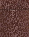 Rar Leopard Flock Chocolat