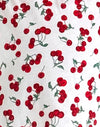 Impression cerise blanche