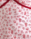  Imprimé Girlie avec reliure rouge