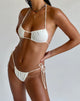 Image de la culotte de bikini Leyna en crème