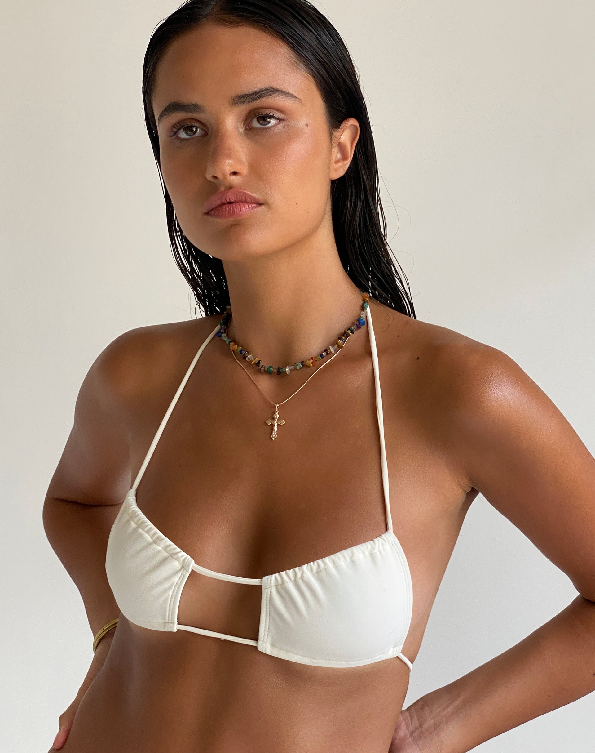 Image de Dolan Bikini Top in Cream