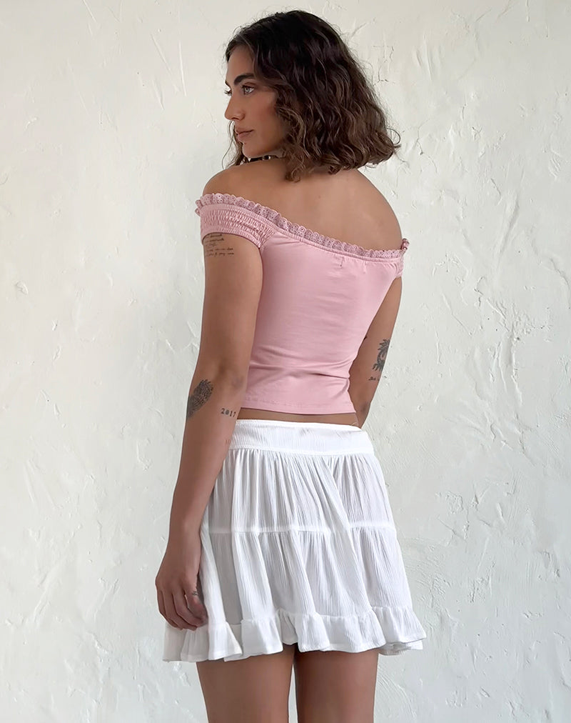 Image de Dovica Corset Top in Pink Lady