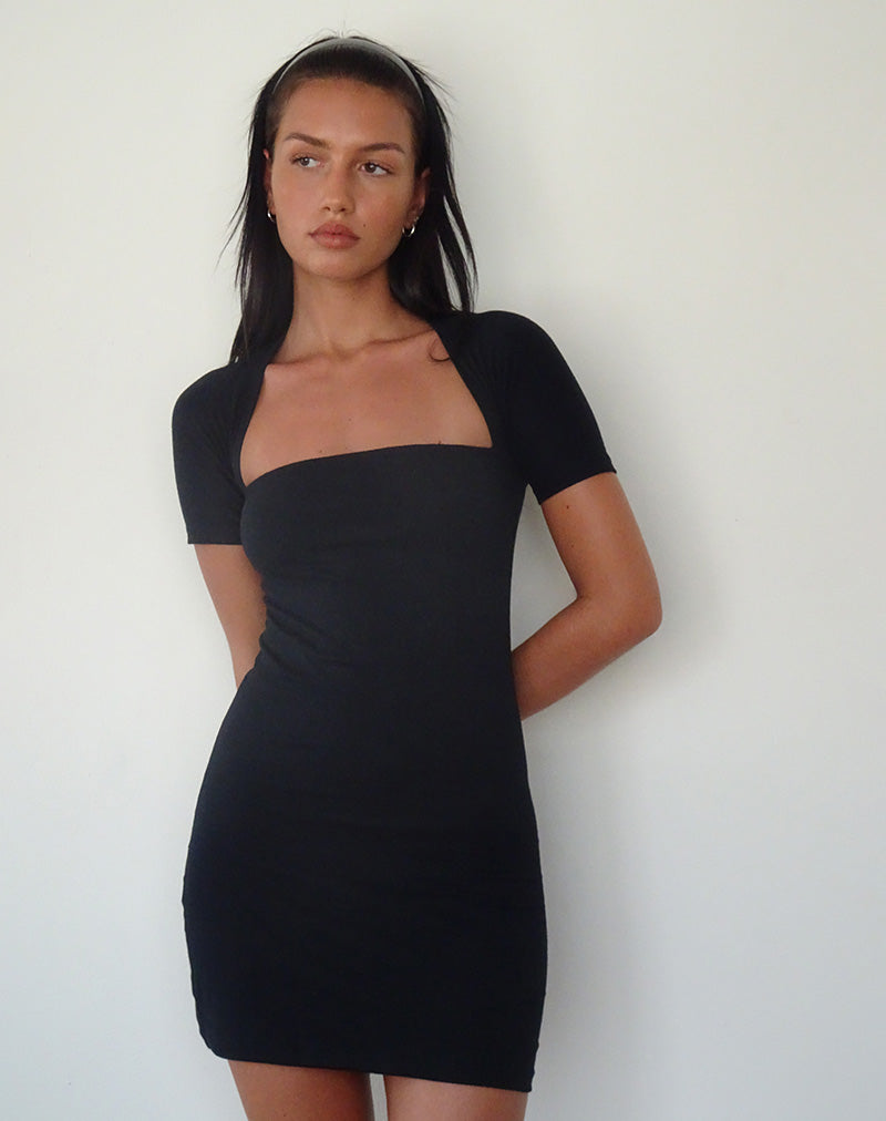 Mini robe Drequa en noir