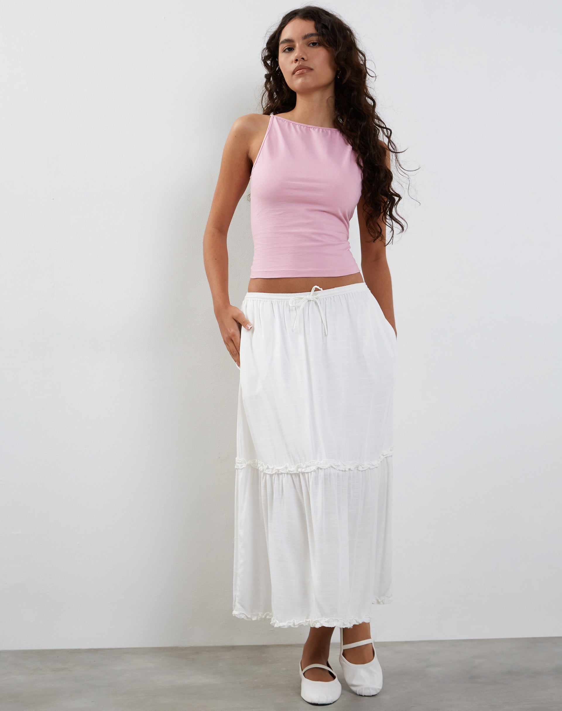 Image de la veste Dudley en rose flamant
