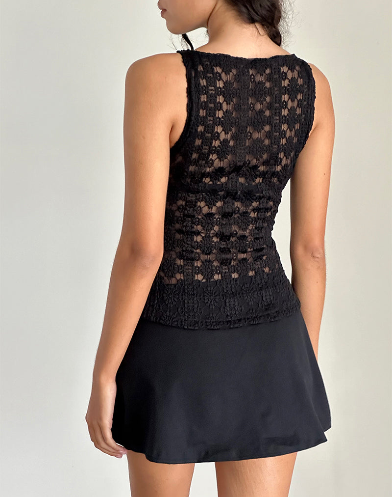 Image de Dudley Top in Regal Lace Black