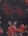 Rose aquarelle noire