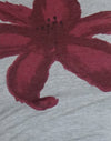 Gris Marl Fleur peinte