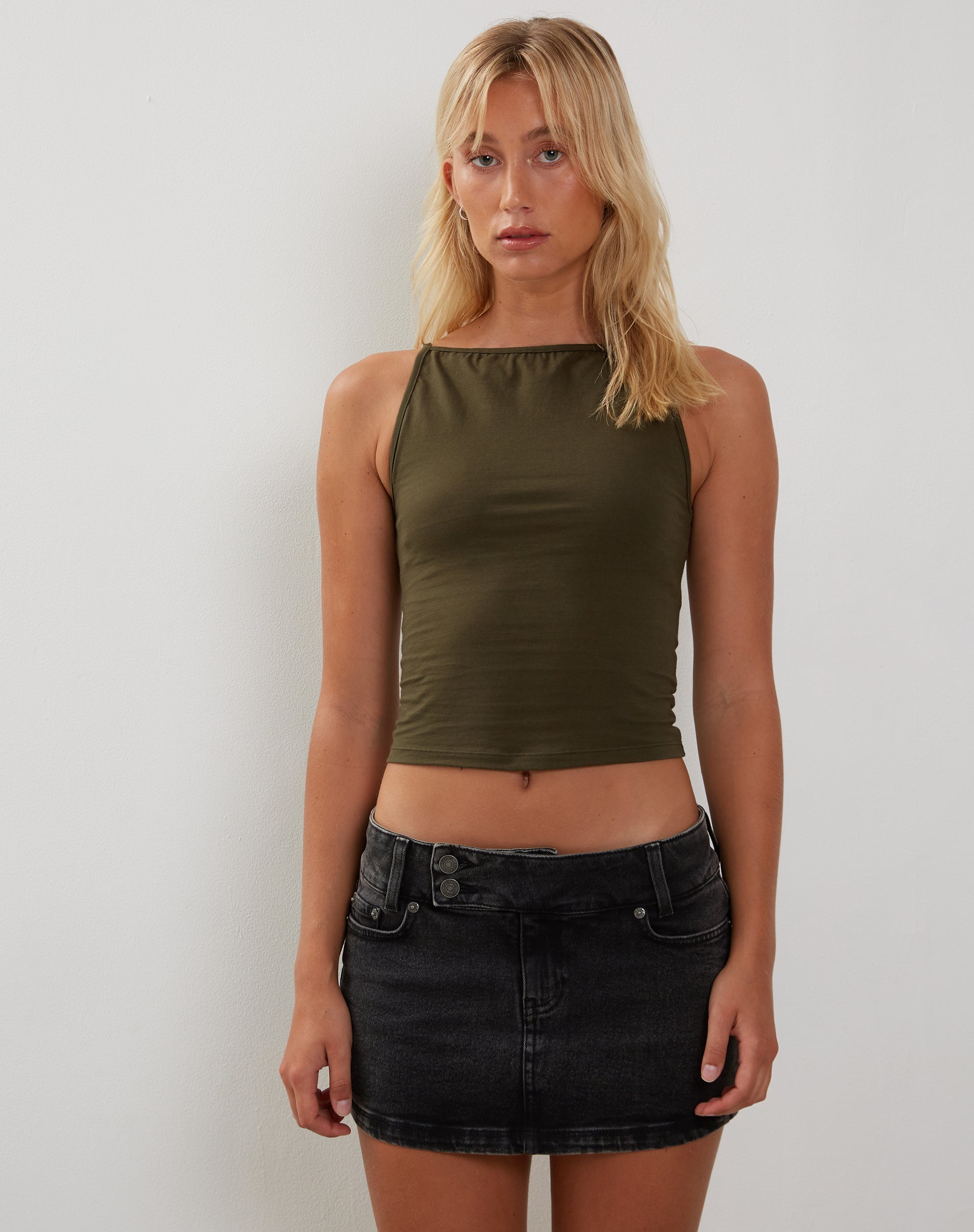 Image du gilet Dudley en olive
