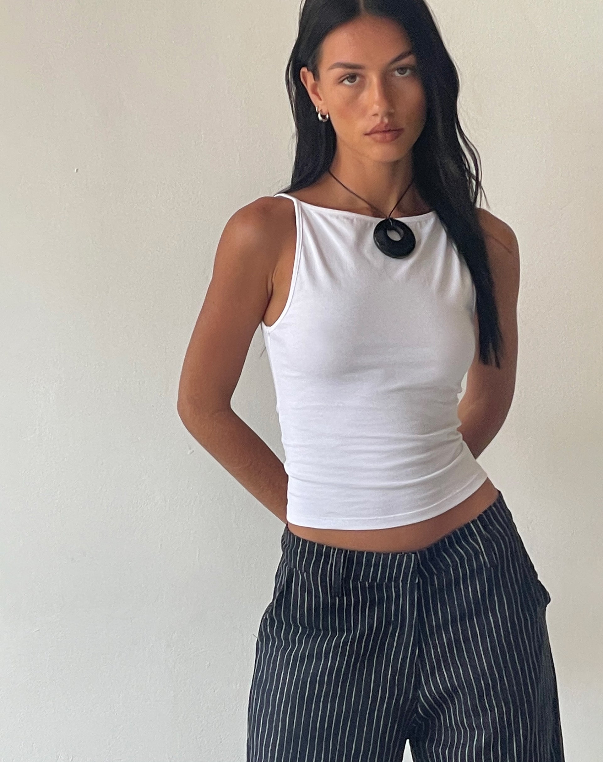 Image de MOTEL X JACQUIE Gilet Dudley en blanc