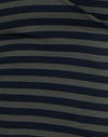 Classique rayé marine et gris