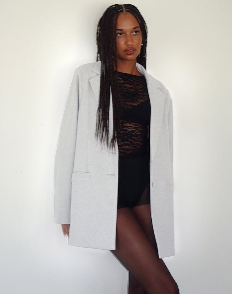 Blazer en fausse laine Messeir, gris