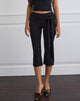 Image de Effy Tie Side Cupro Capri en noir