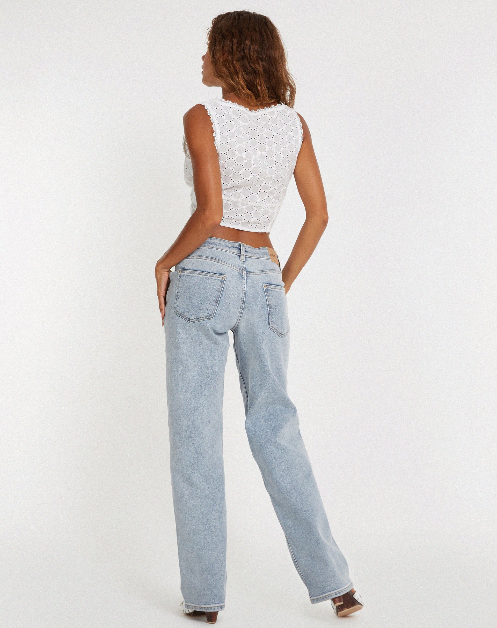Image de Elcika Corset Top in White