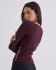 Image of Elira Top in Knit Plum