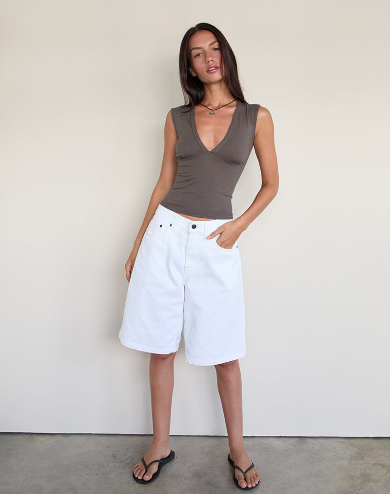 Image de Emberly Plunge Top in Peppercorn