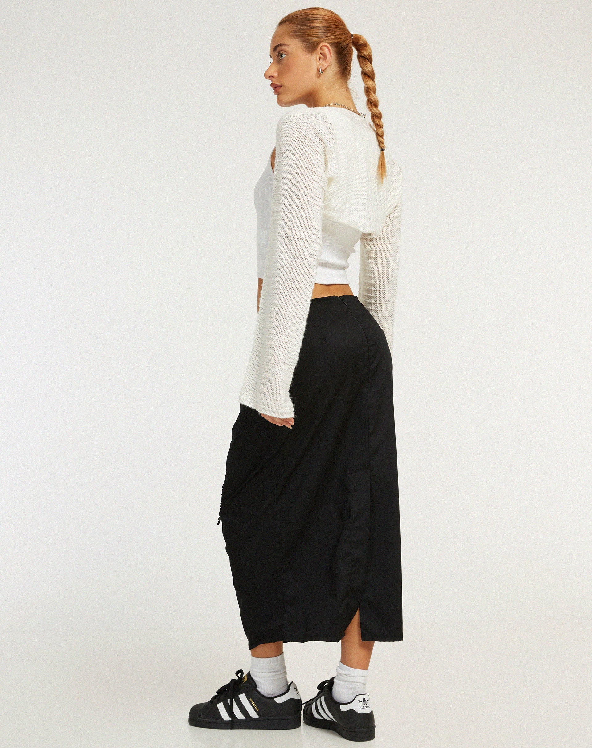 image de Enore Midi Skirt in Black