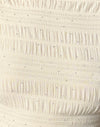 Maille pailletée Ivoire