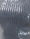 Paillettes chatoyantes anthracite