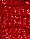 Mini paillettes rouges