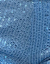 Mini paillettes bleu clair