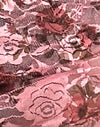 Fleur de dentelle rose