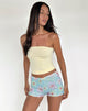 Image de Erna Micro Short en Sequin Blooming Flower Blue