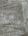 Paillettes vertes grises