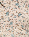 Bleu Floral Ivoire