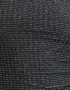  Rayure métallique noire