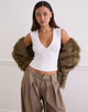 Image de Emberly Plunge Top in White