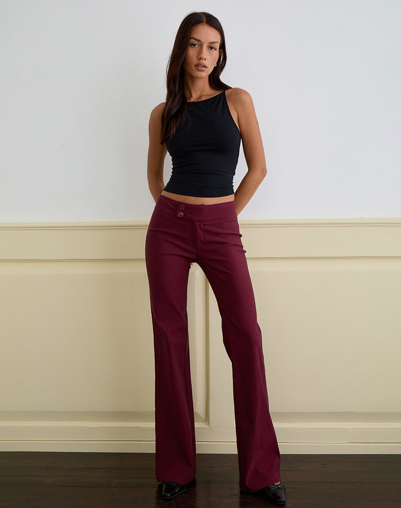 Image de Falita Trouser in Tailoring Burgundy